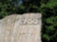 Jahreszahl in Freinsheim - quer