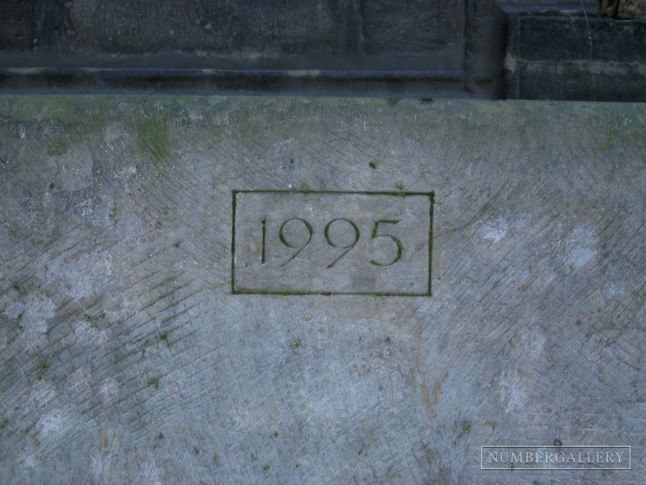 Jahreszahl in Meißen