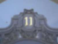 Hausnummer in Quedlinburg