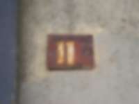 Hausnummer in Wismar