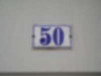 Hausnummer in Villingen