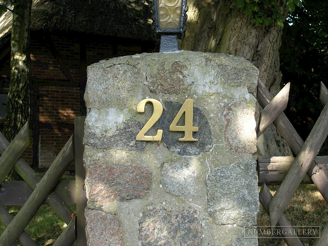 Hausnummer in Ostsee