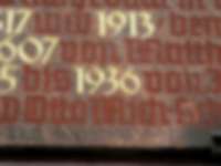 1936 im Kreis anderer Jahreszahlen