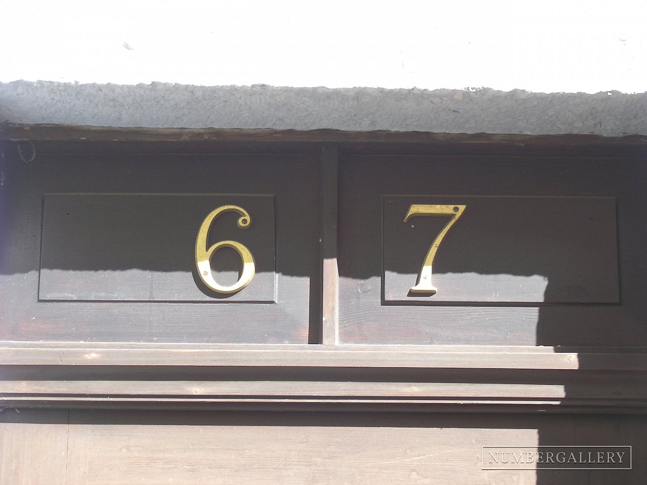 Hausnummer in Solothurn