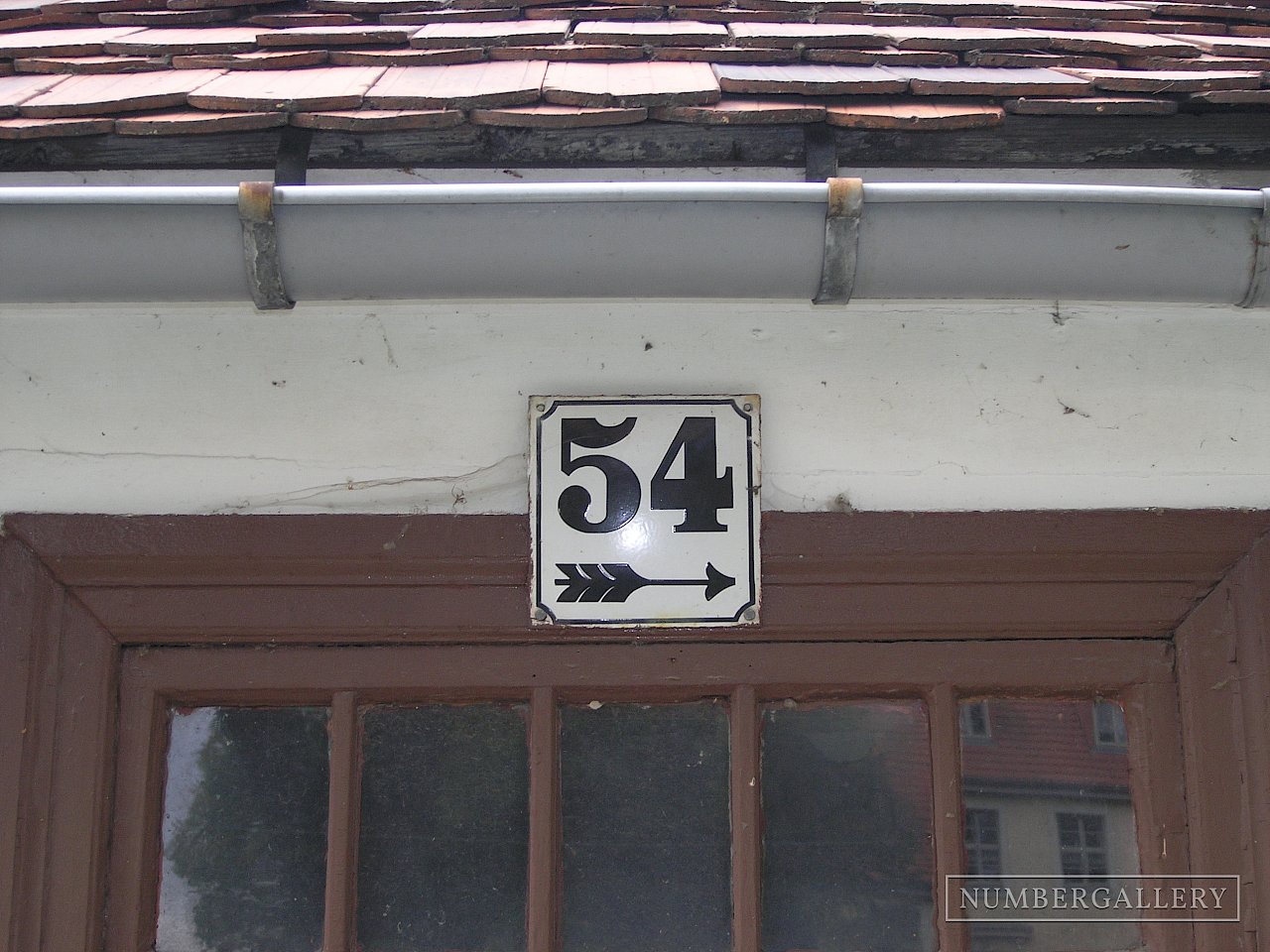 Hausnummer in Potsdam
