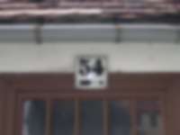 Hausnummer in Potsdam