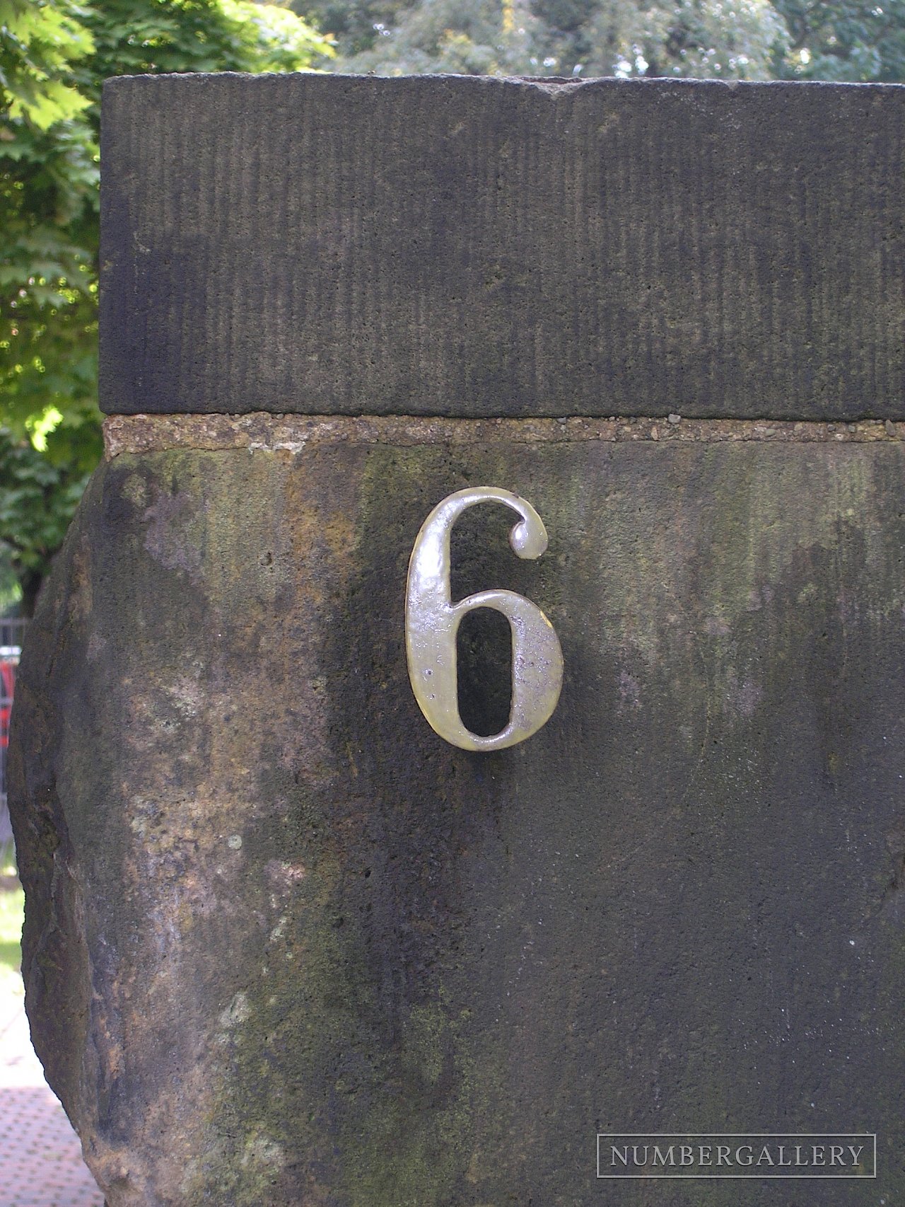 Hausnummer in Görlitz