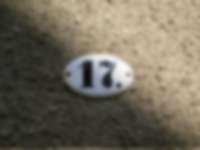 Hausnummer in Altenburg