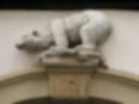 Bärige Jahreszahl in Bamberg