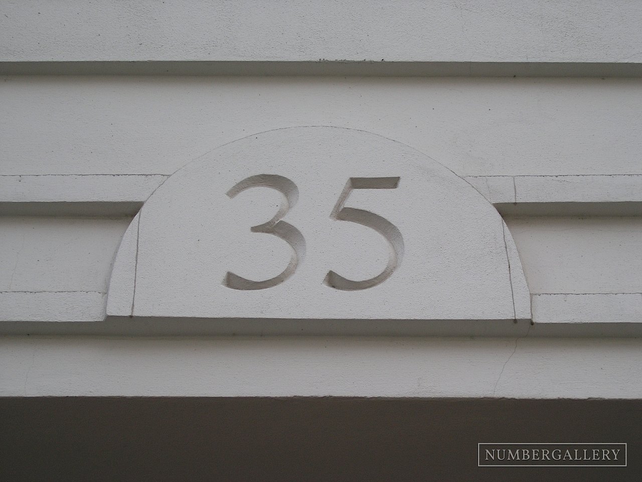 Hausnummer in Görlitz