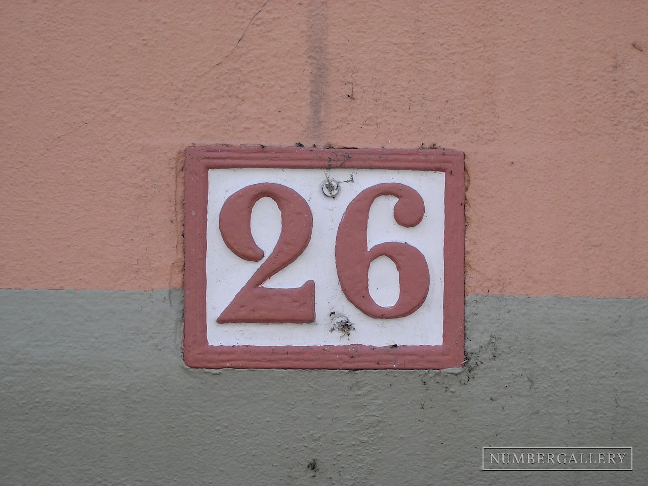 Hausnummer in Yverdon