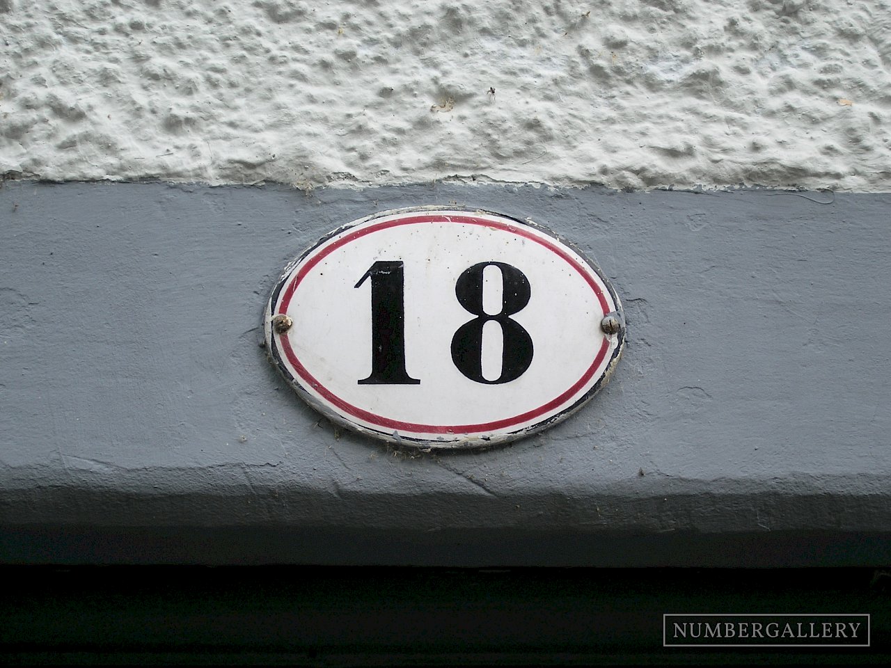 Hausnummer in Konstanz