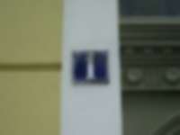 Hausnummer in Meißen