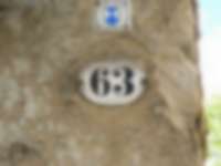 Hausnummer in Dresden