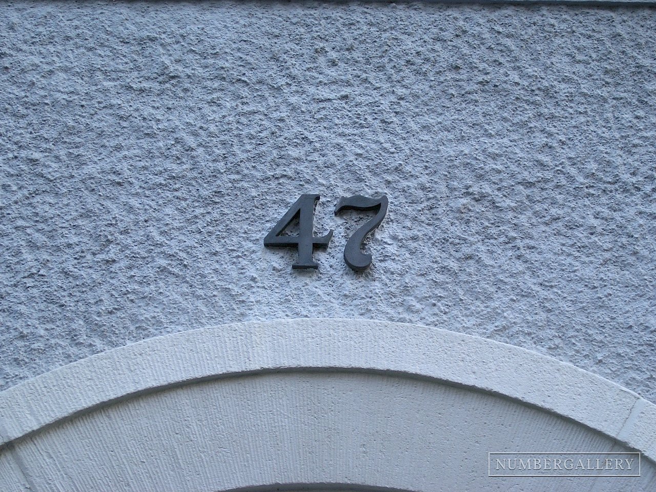 Hausnummer in Bern