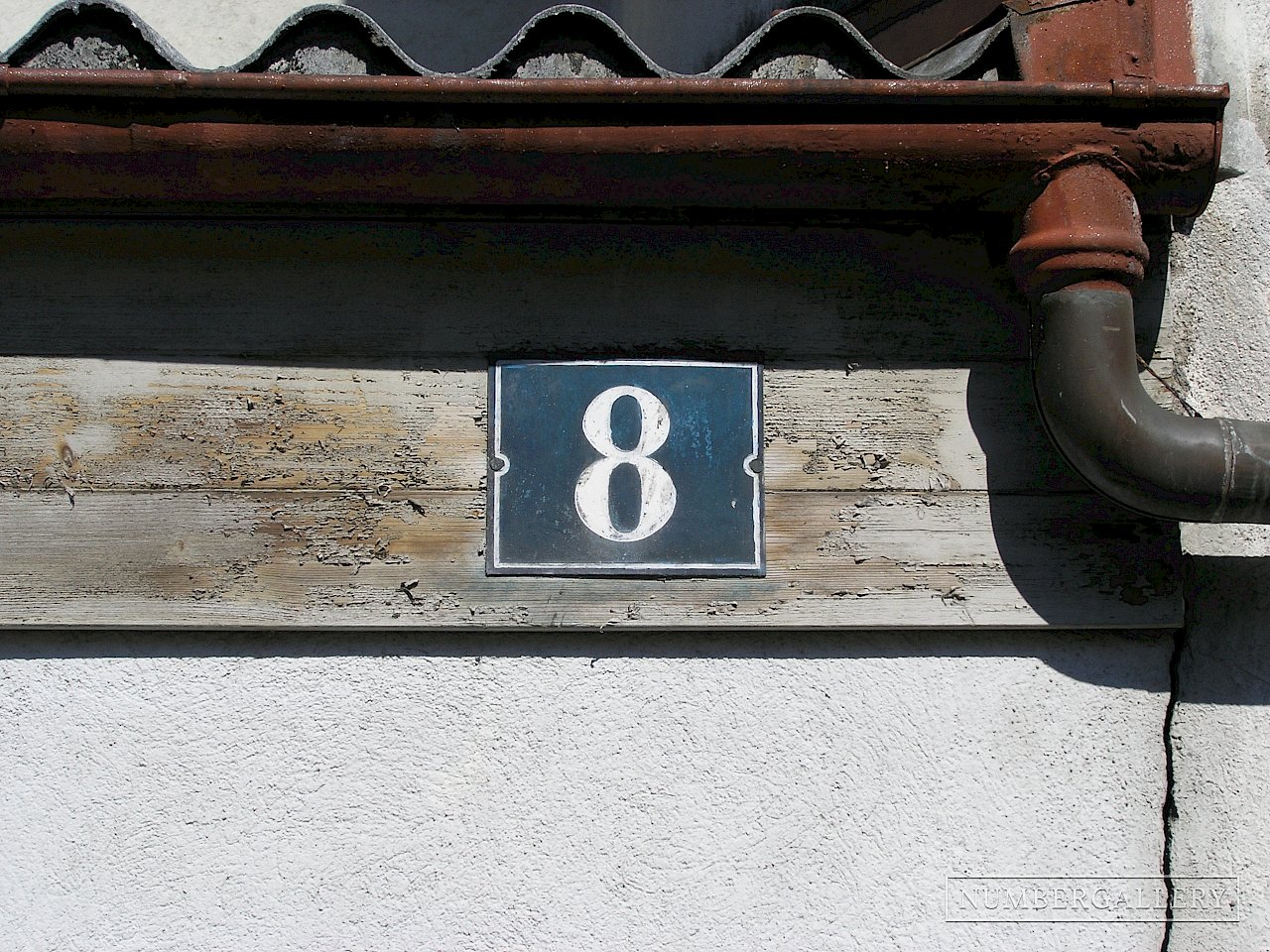 Hausnummer in Lauterbrunnen