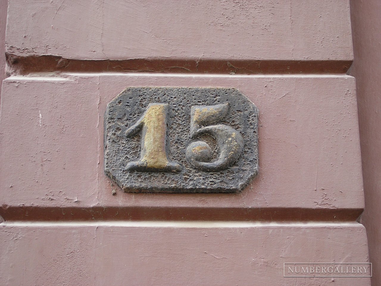 Hausnummer in Mainz