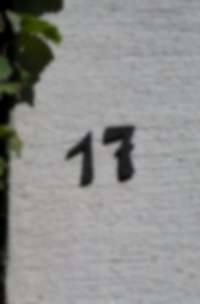 Hausnummer in Freinsheim