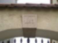 Jahreszahl auf Bogen in Naumburg