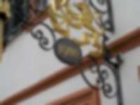 Geschmiedete Jahreszahl in Bamberg