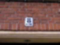 Hausnummer in Potsdam