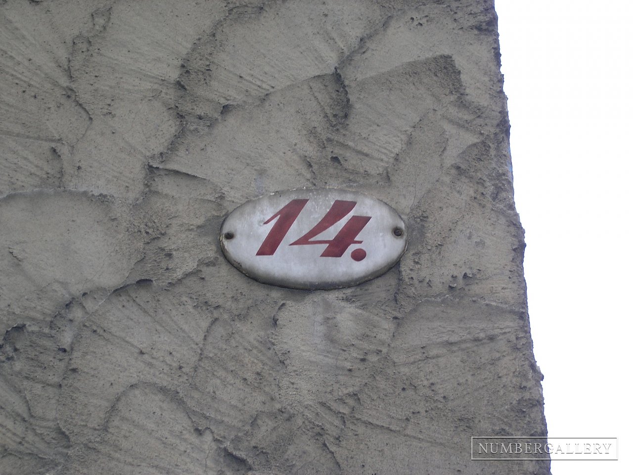 Hausnummer in Zittau