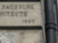 Inschrift in Genf / Genève