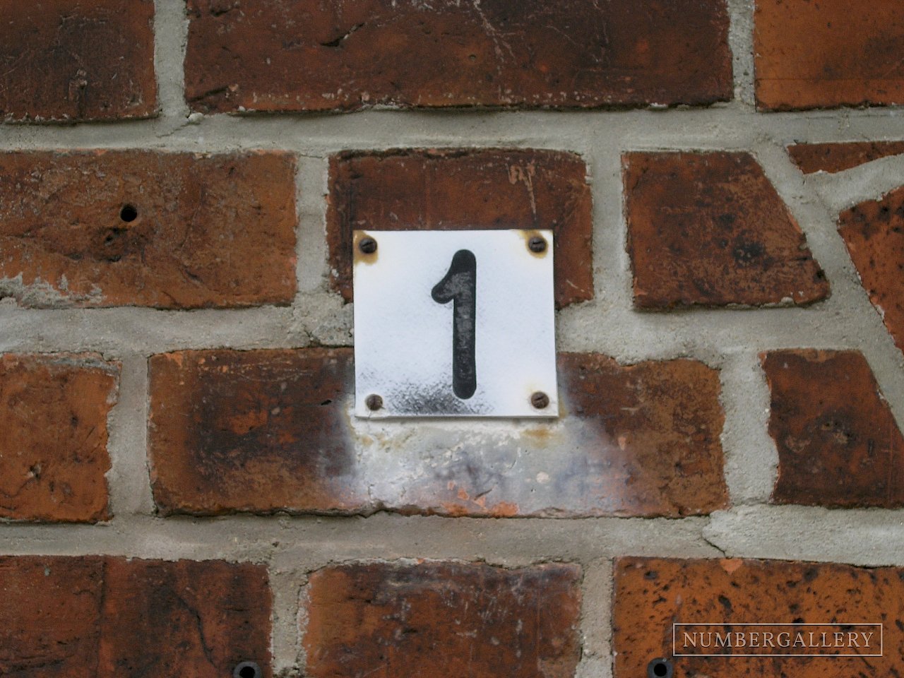 Hausnummer in Wismar