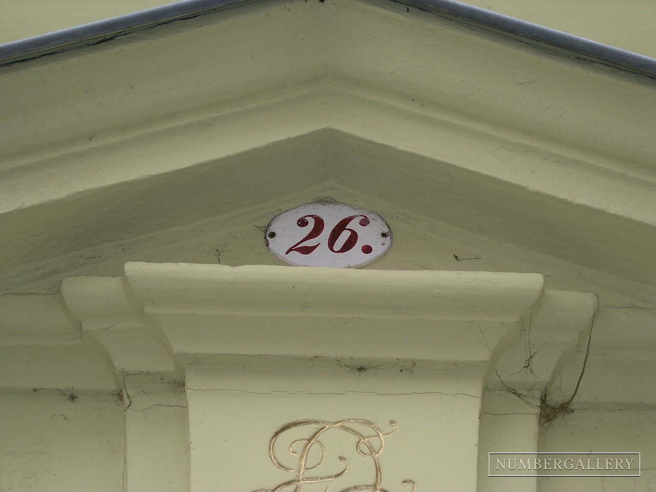 Hausnummer in Zittau