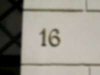 Hausnummer in Wismar