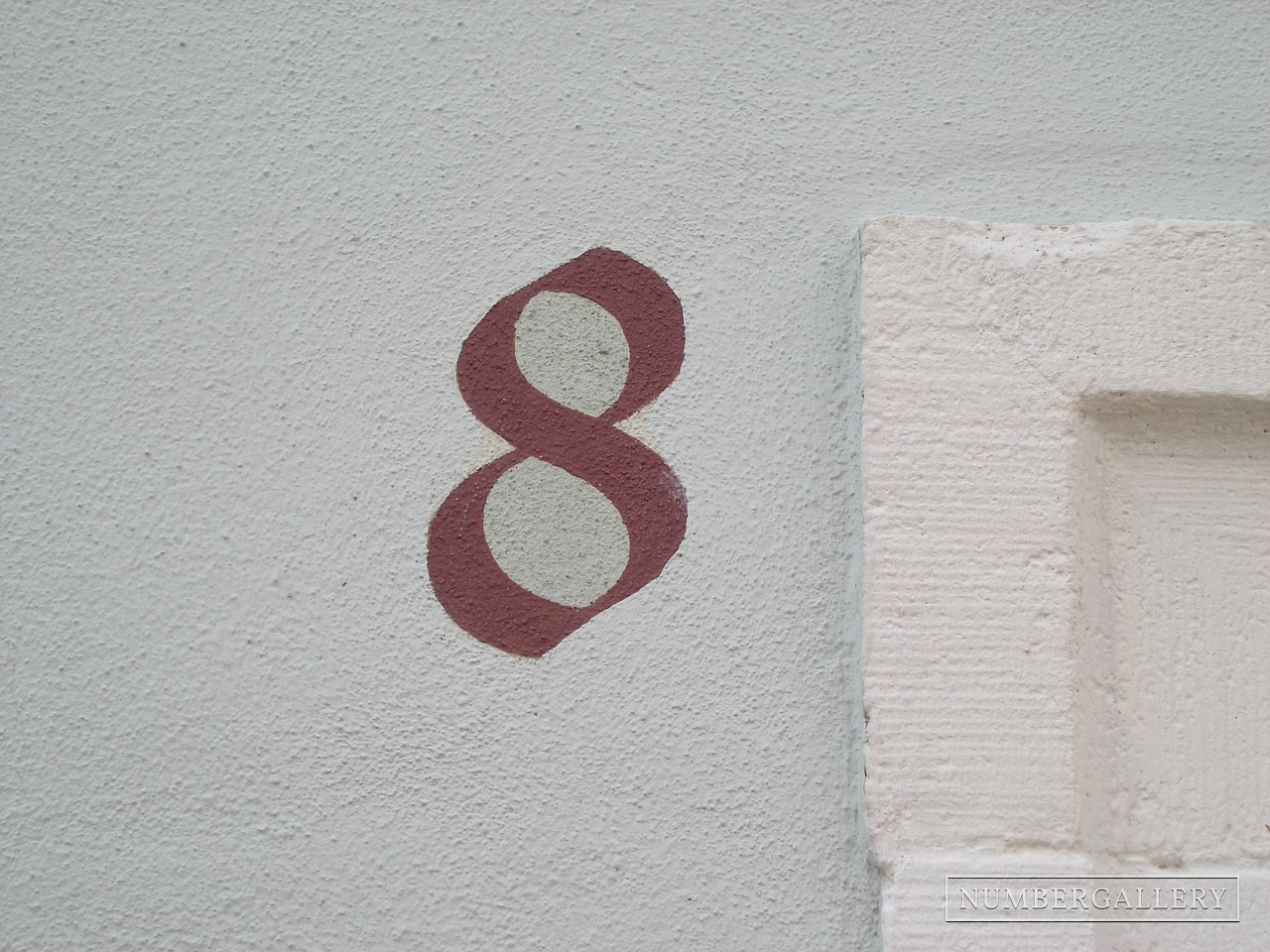 Hausnummer in Freiburg