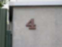 Hausnummer in Bratislava