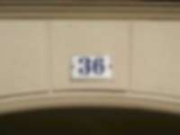 Hausnummer in Villingen