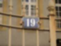 Hausnummer in Neuchâtel / Neuenburg