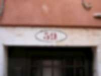 Hausnummer in Venedig / Venice