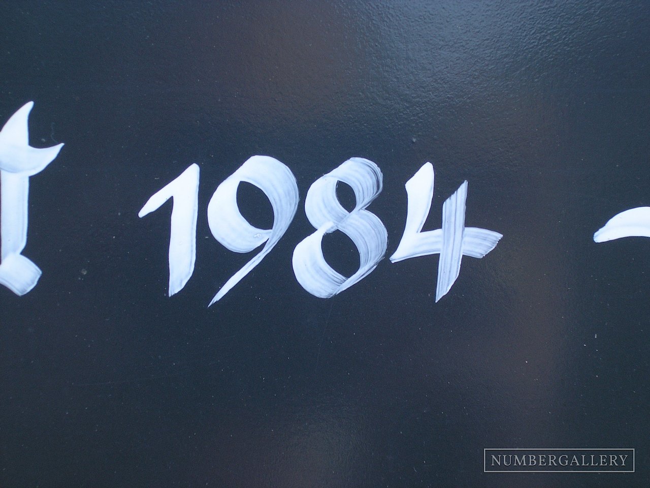 Jahreszahl in Gengenbach