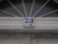 Hausnummer in Potsdam