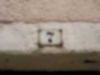 Hausnummer in Freiberg