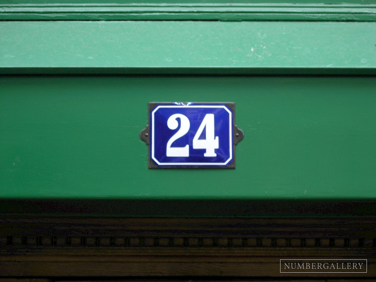 Hausnummer in Zürich