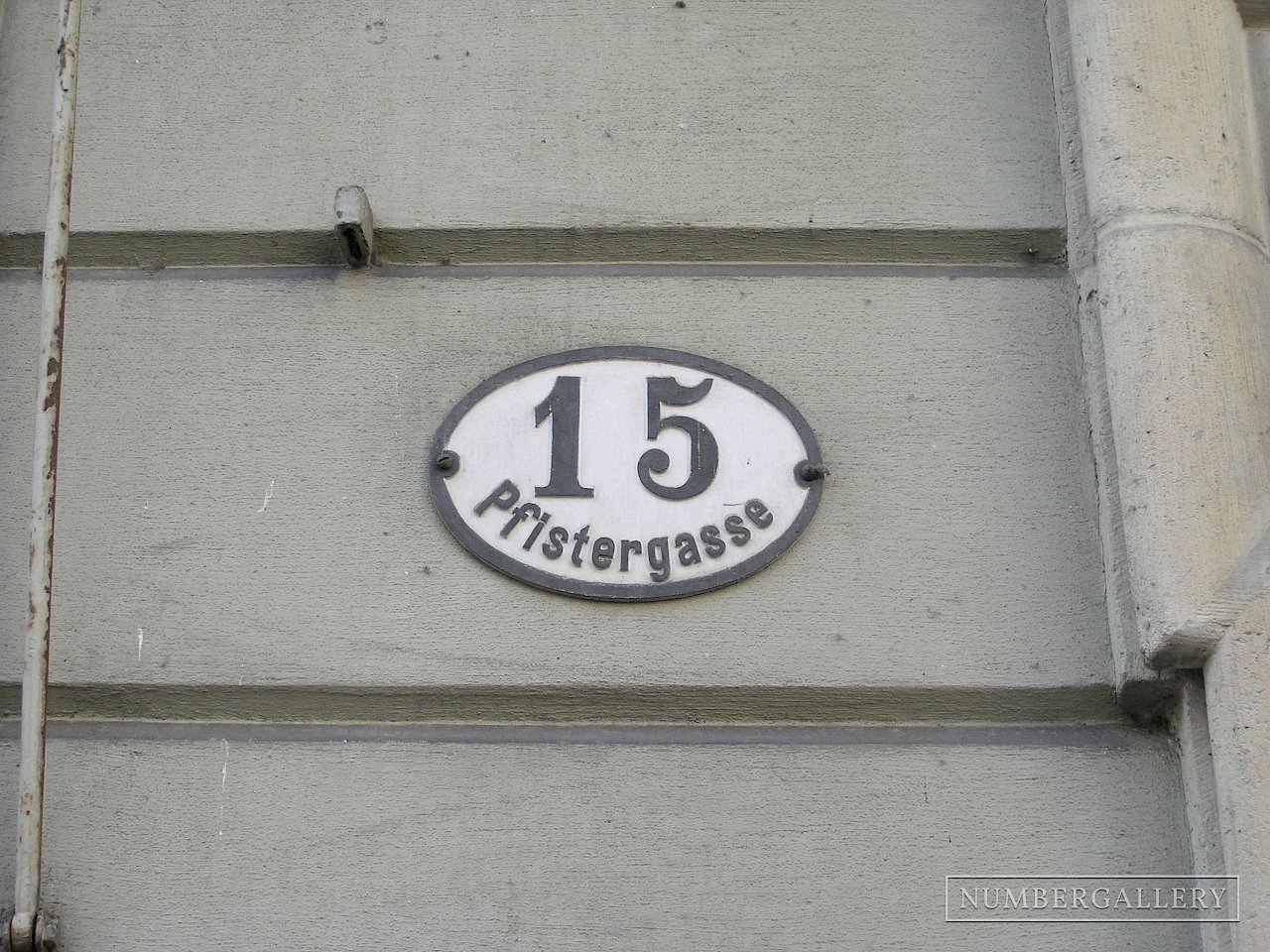 Hausnummer in Luzern