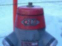 Hydrant im Schnee