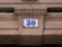 Hausnummer in Villingen