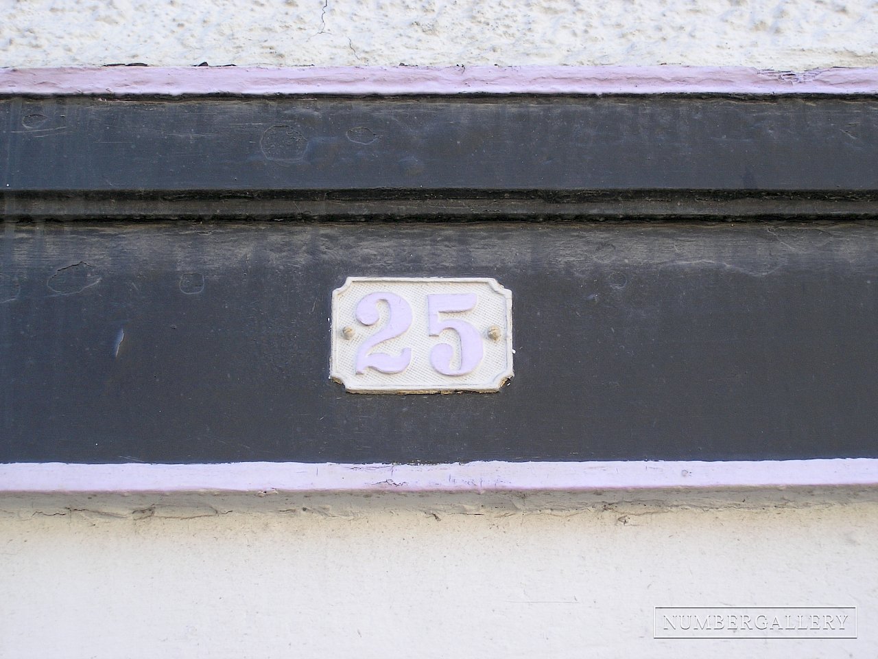 Hausnummer in Friedberg