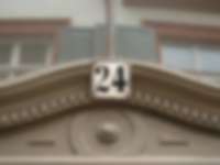 Hausnummer in Heidelberg