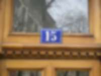 Hausnummer in Genf / Genève