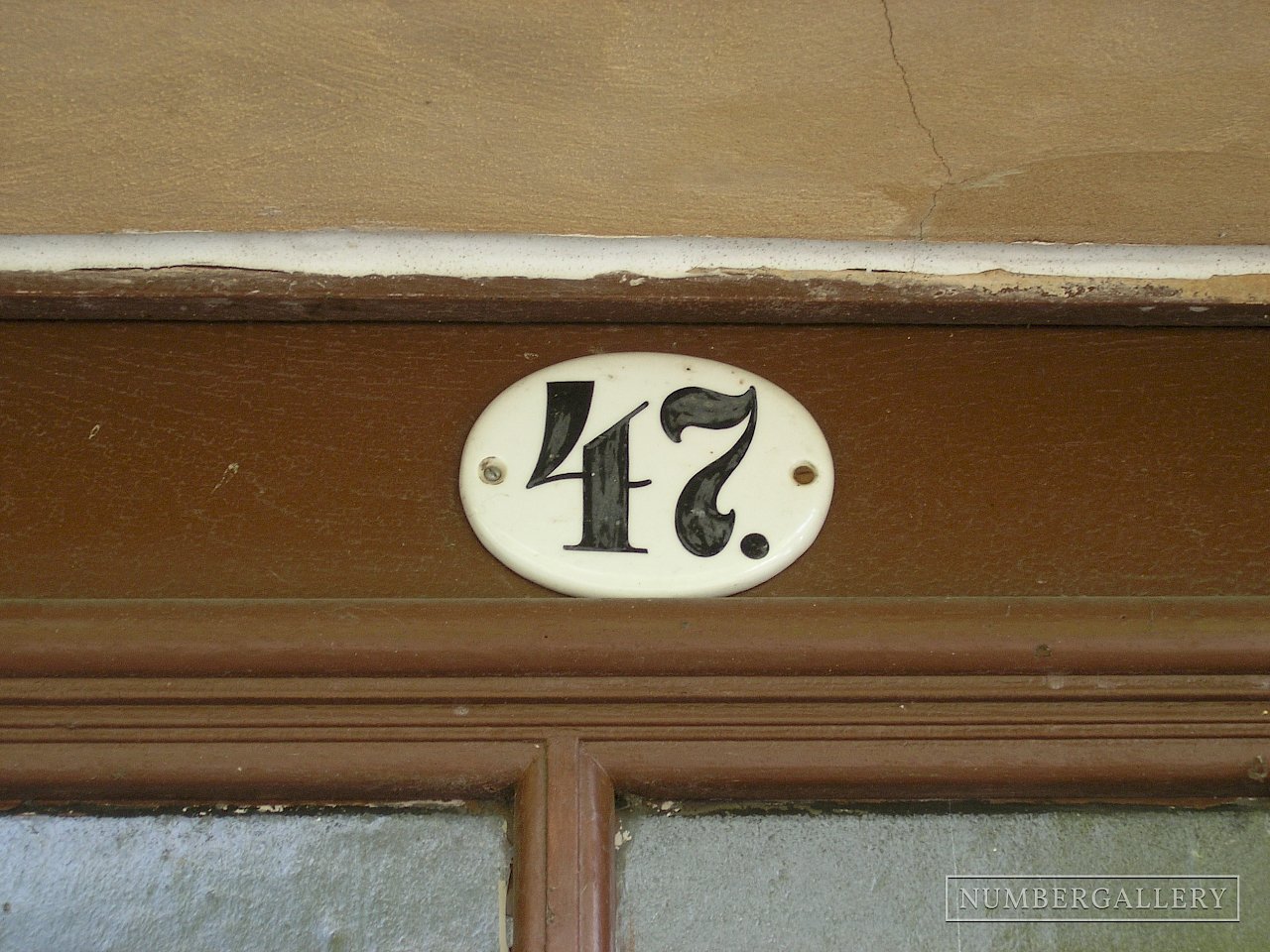 Hausnummer in Altenburg