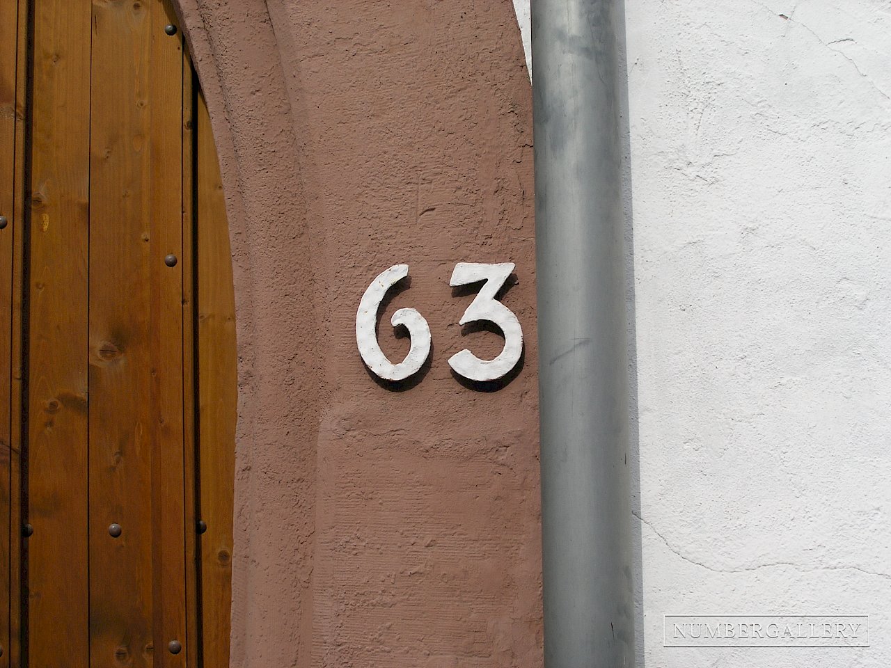 Hausnummer in Ladenburg