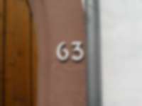 Hausnummer in Ladenburg