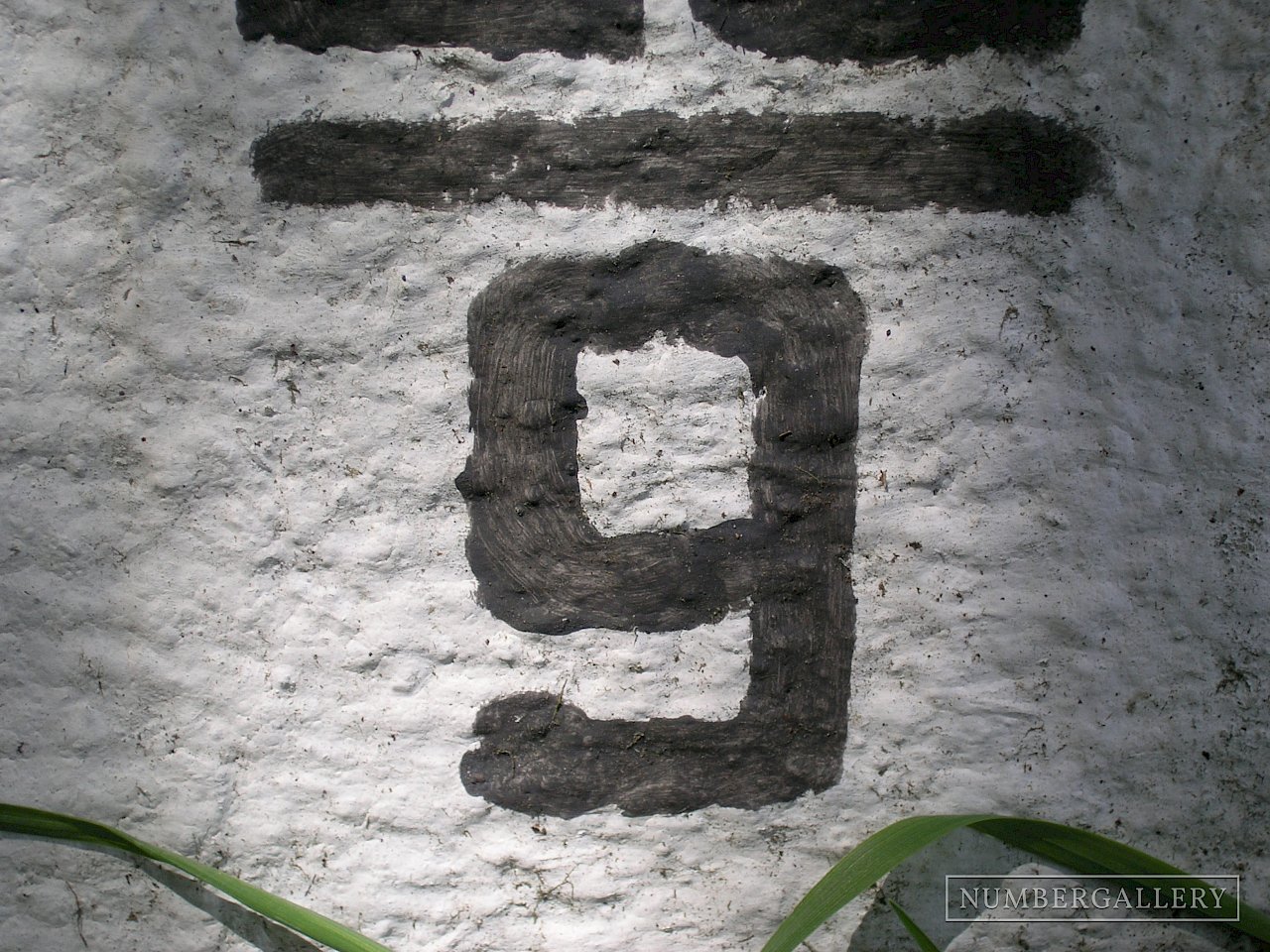 Grenzstein in der Nähe des Dreiherrensteins