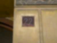 Hausnummer in Wismar